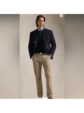 Polo Ralph Lauren Washed Stretch Chino Pant Size 30x30